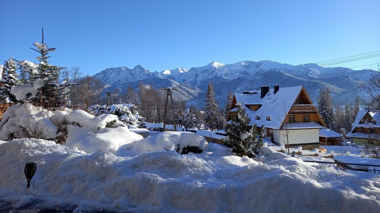 Apartament Z Widokowym Tarasem Na Tatry Daire Kościelisko Dış mekan fotoğraf