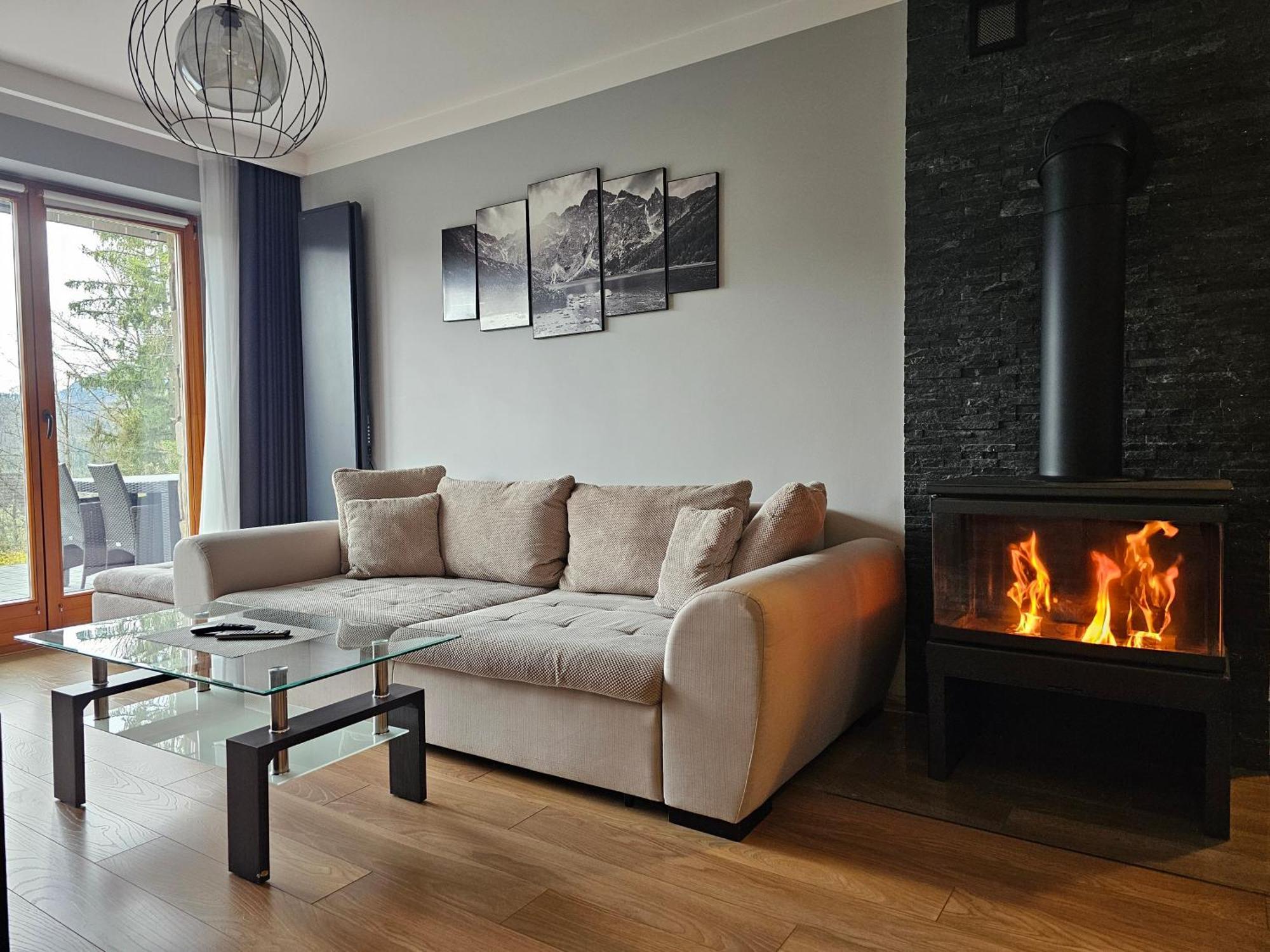 Apartament Z Widokowym Tarasem Na Tatry Daire Kościelisko Dış mekan fotoğraf